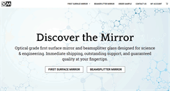 Desktop Screenshot of firstsurfacemirrors.com