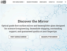 Tablet Screenshot of firstsurfacemirrors.com